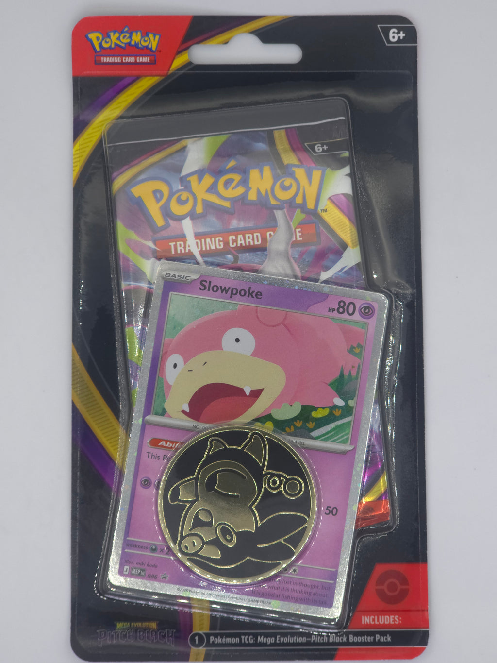 Pokemon Mega Evolution: Pitch Black Checklane Blister (slowpoke)