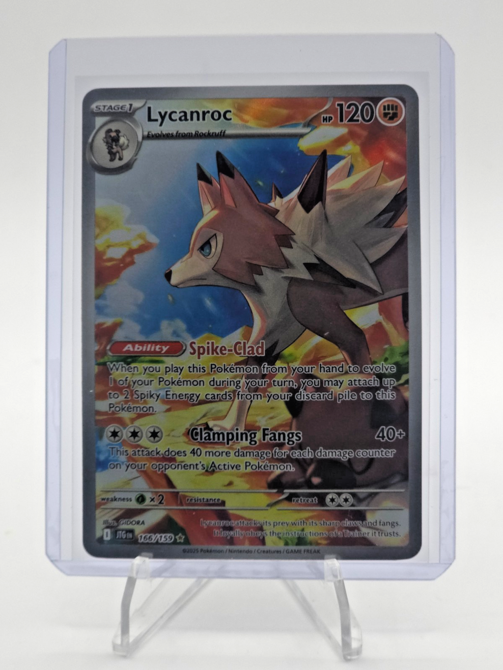Lycanroc 166/159 Sv09: Journey Together Holo