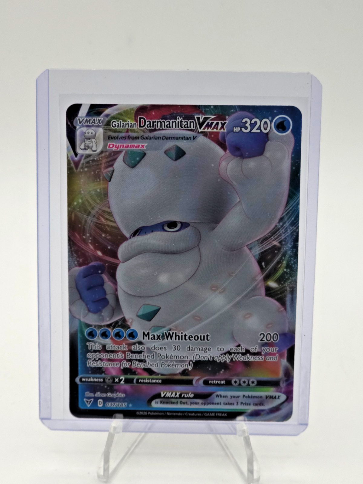 Galarian Darmanitan V 036/185 Swsh04: Vivid Voltage Holo