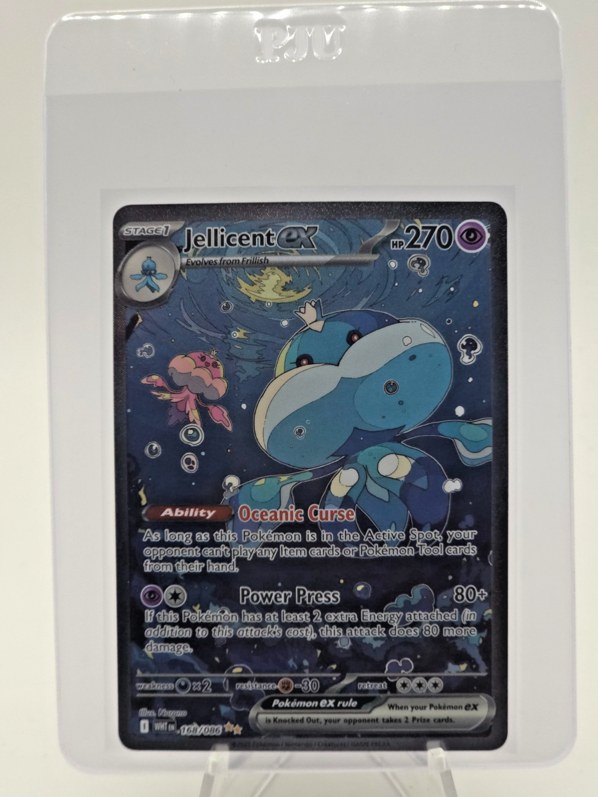 Jellicent ex 168/086 Sv: White Flare Holo