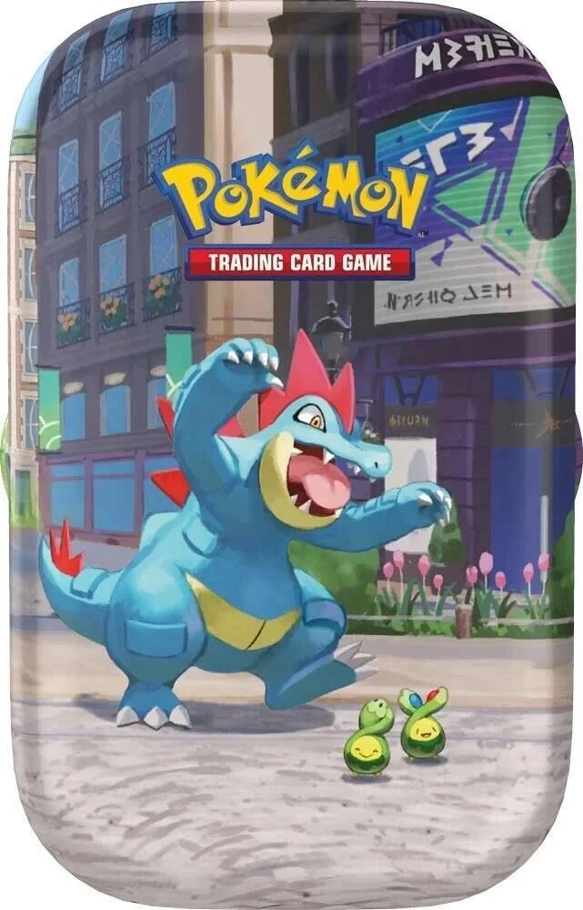 🔥Pokémon - Lumiose City Mini Tin - Feraligatr & Budew - Factory Sealed🔥