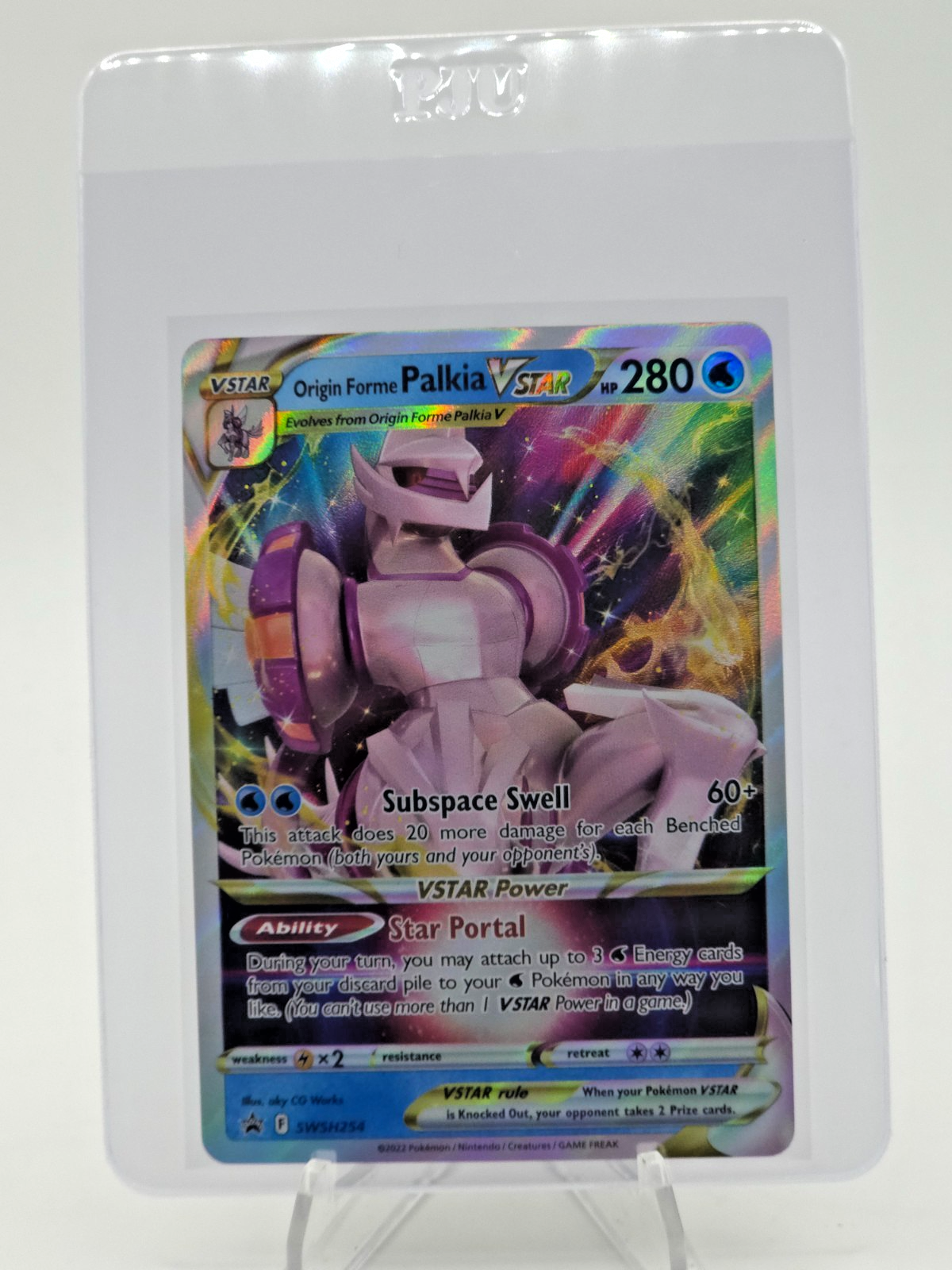 Origin Forme Palkia VSTAR SWSH254 SWSH: Sword & Shield Promo Cards Holo
