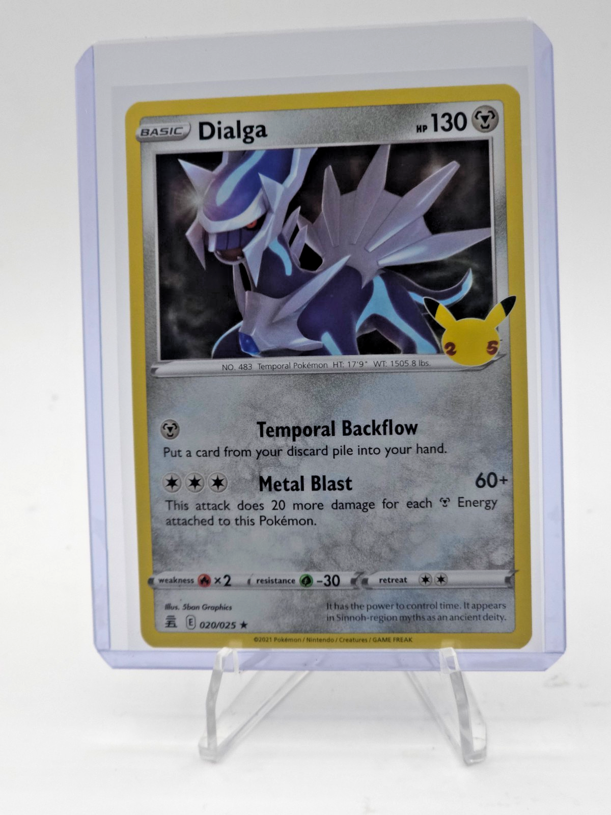 Dialga 020/025 Celebrations Holo