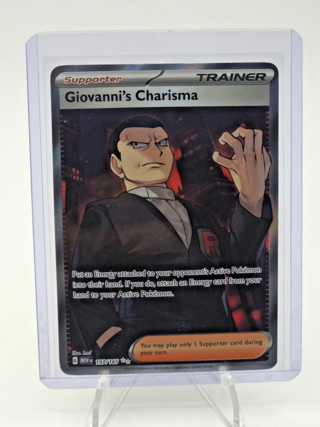 giovanni's charisma 197/165