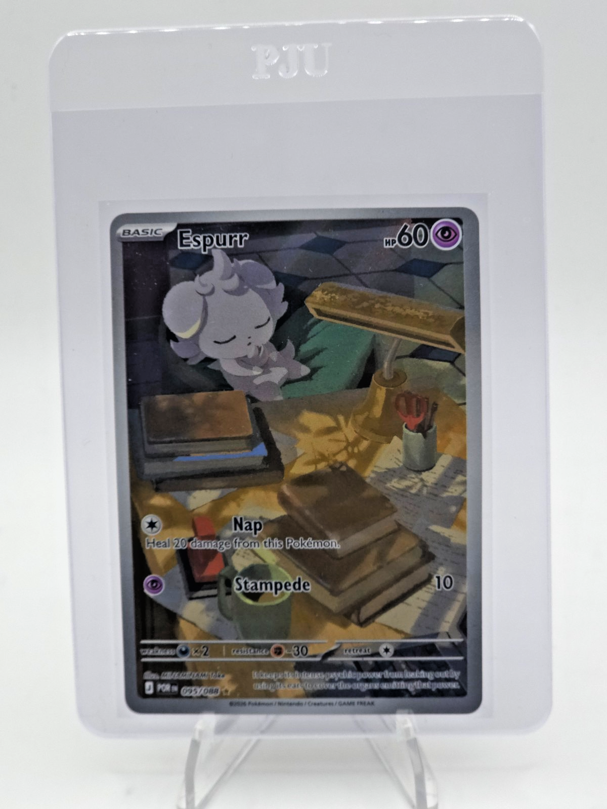 Espurr Holo Illustration Rare ME03: Perfect Order 095/088 NM
