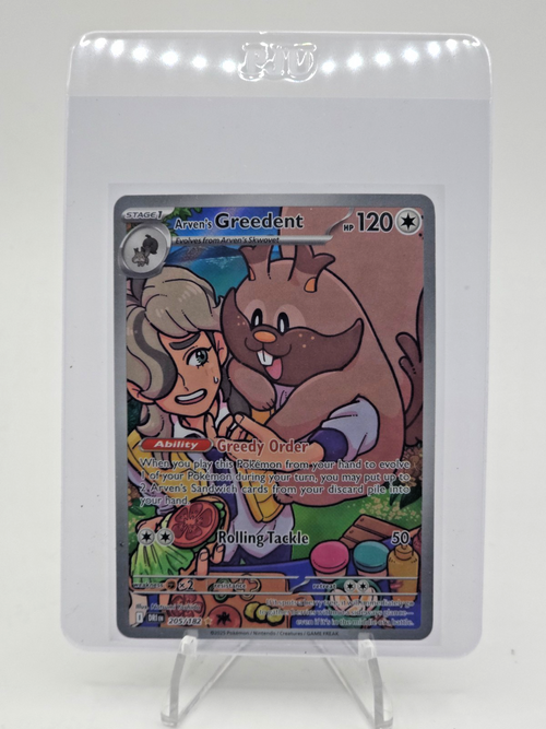 Arven's Greedent 205/182 Sv10: Destined Rivals Holo