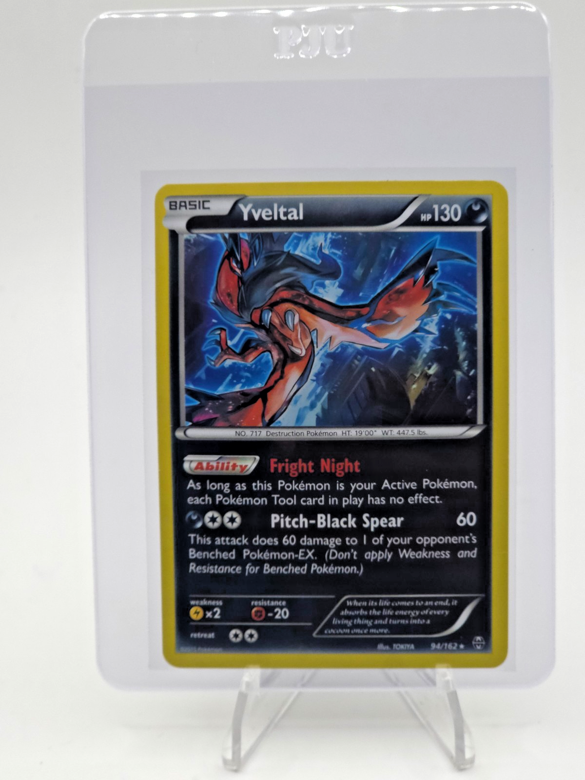 Yveltal - (Cosmos Holo) 094/162 Blister Exclusives Holo