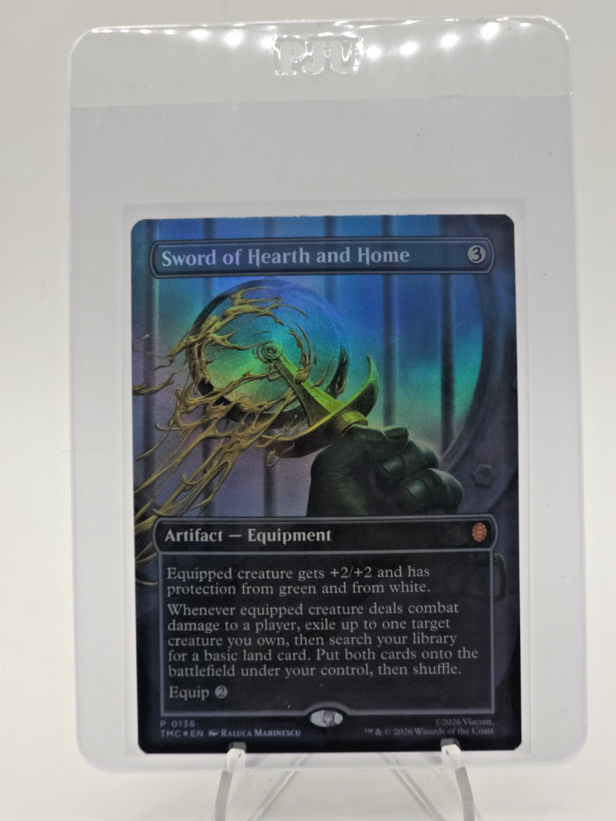Sword of Hearth and Home (Borderless) Commander: Teenage Mutant Ninja Turtles...