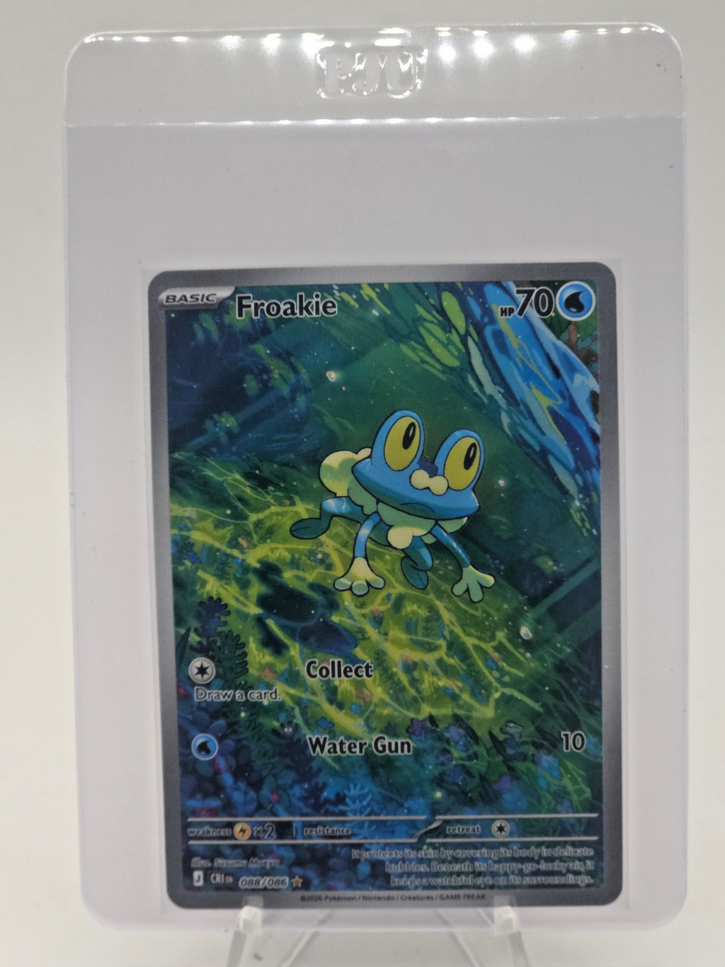 Froakie 088/086 Me04: Chaos Rising Holo
