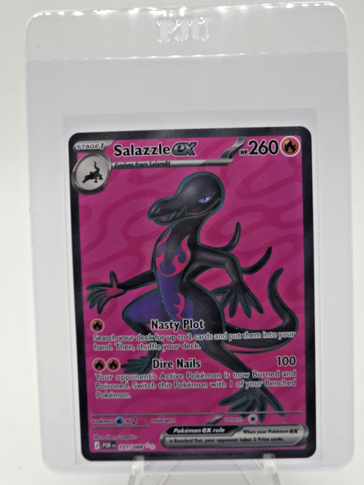 Salazzle ex 101/088 Me03: Perfect Order Holo