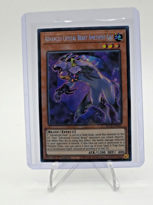 Advanced Crystal Beast Amethyst Cat BLCR-EN011 Battles of Legend: Crystal...