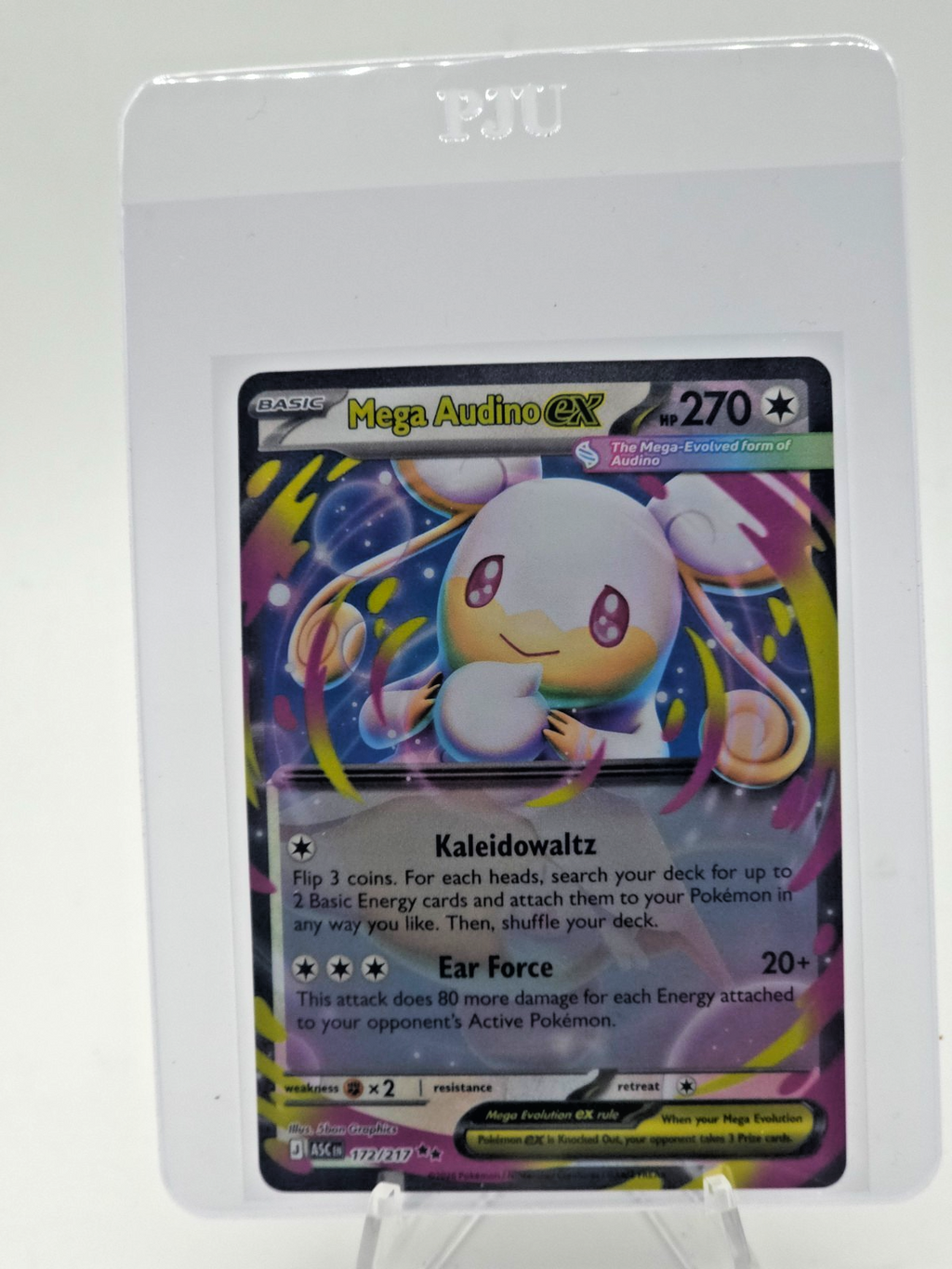 Mega Audino ex 172/217 Me: Ascended Heroes Holo