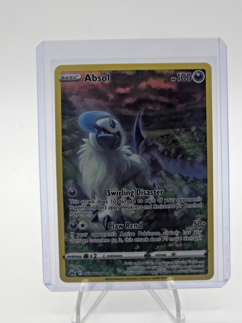 Absol GG16/GG70 SWSH: Crown Zenith: Galarian Gallery Holo