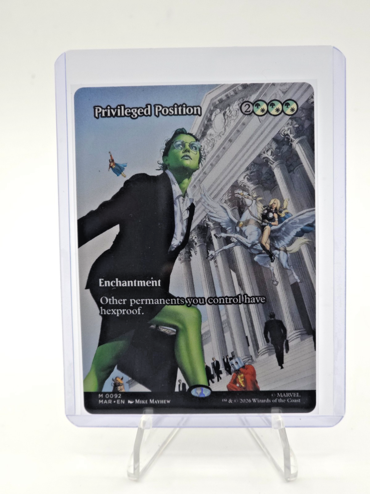 Privileged Position (Borderless) Marvel Universe Eternal-Legal Regular