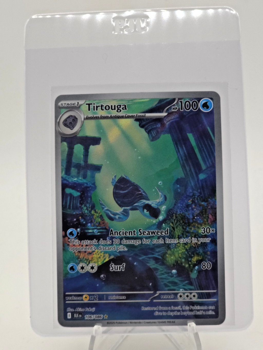 Tirtouga 106/086 Sv: Black Bolt Holo