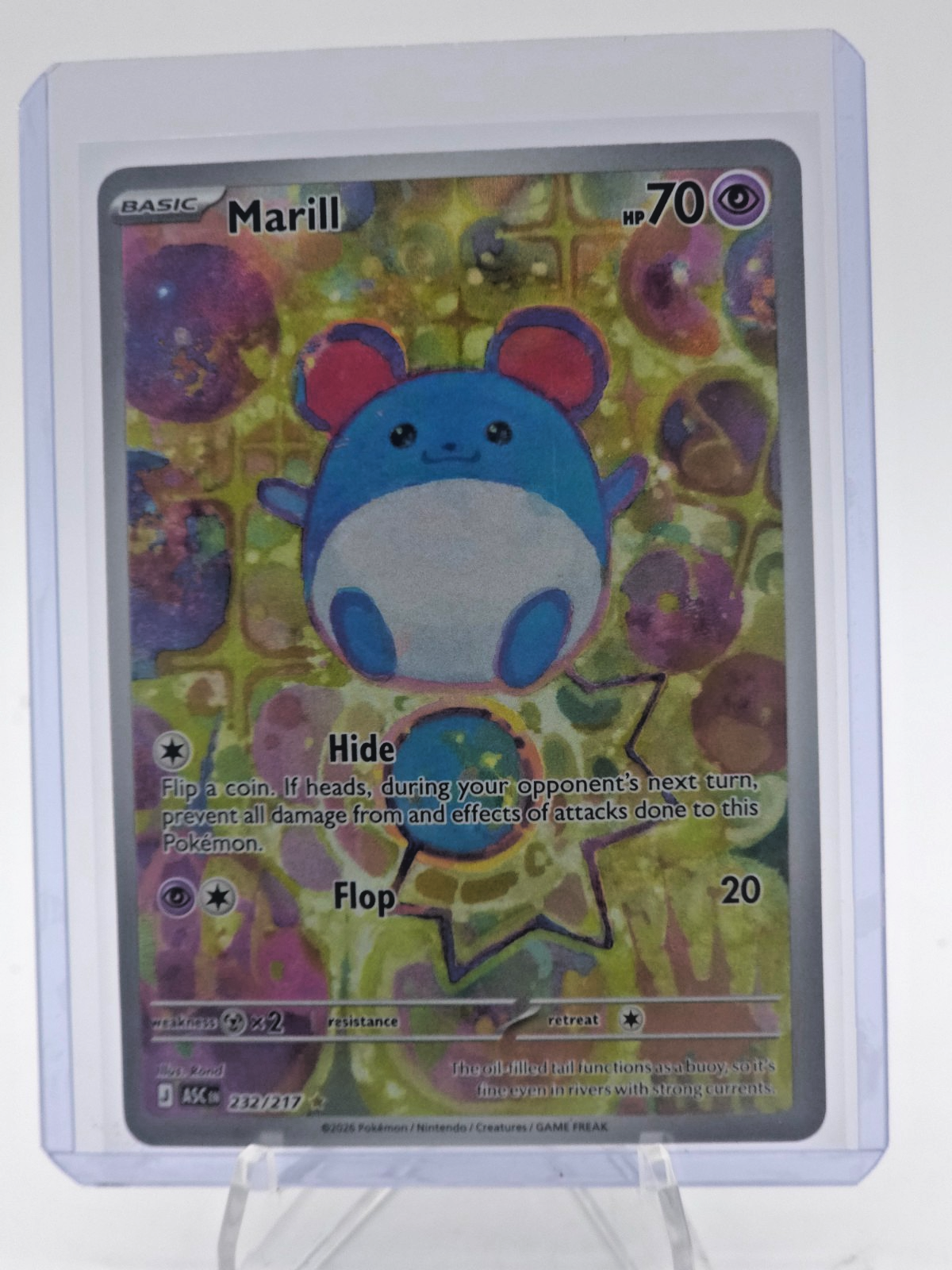 Marill 232/217 Me: Ascended Heroes Holo