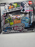 Pokemon TCG Scarlet & Violet Black Bolt & White Flare Poster Collection Box New
