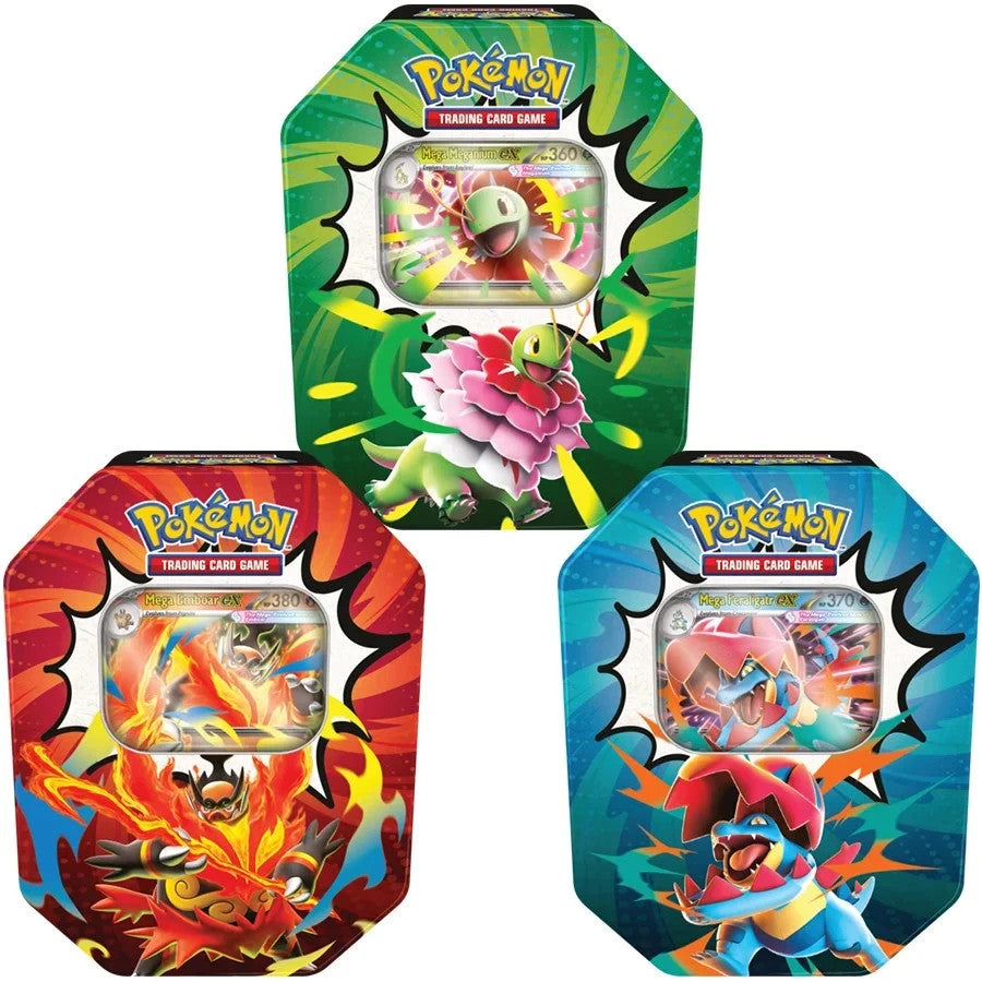 Pokémon TCG Ascended Heros Mega Tins Brand New Sealed!!!