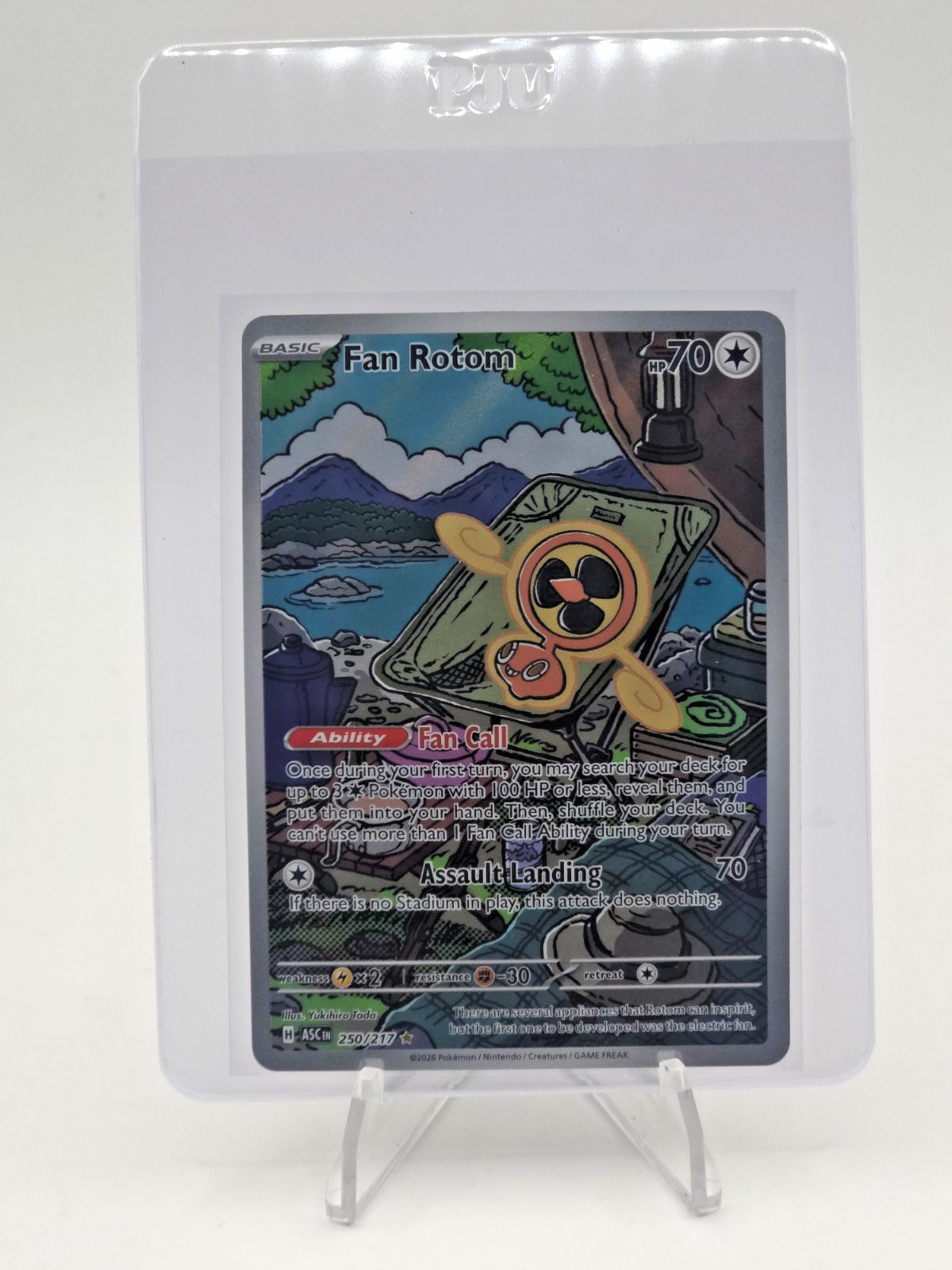 Fan Rotom 250/217 Me: Ascended Heroes Holo