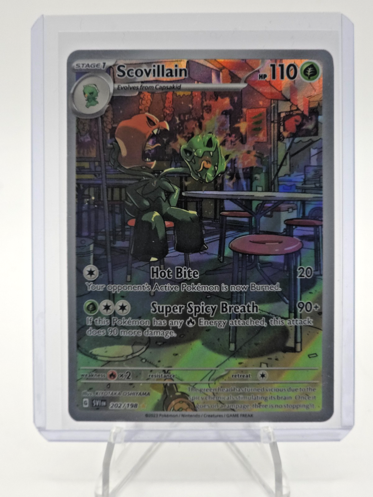 Scovillain 202/198 SV01: Scarlet & Violet Base Set Holo