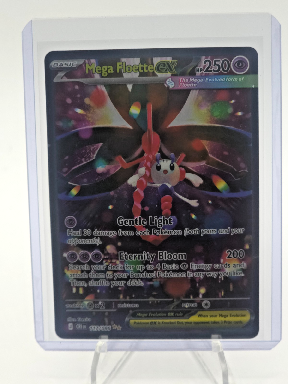 Mega Floette ex 117/086 Me04: Chaos Rising Holo