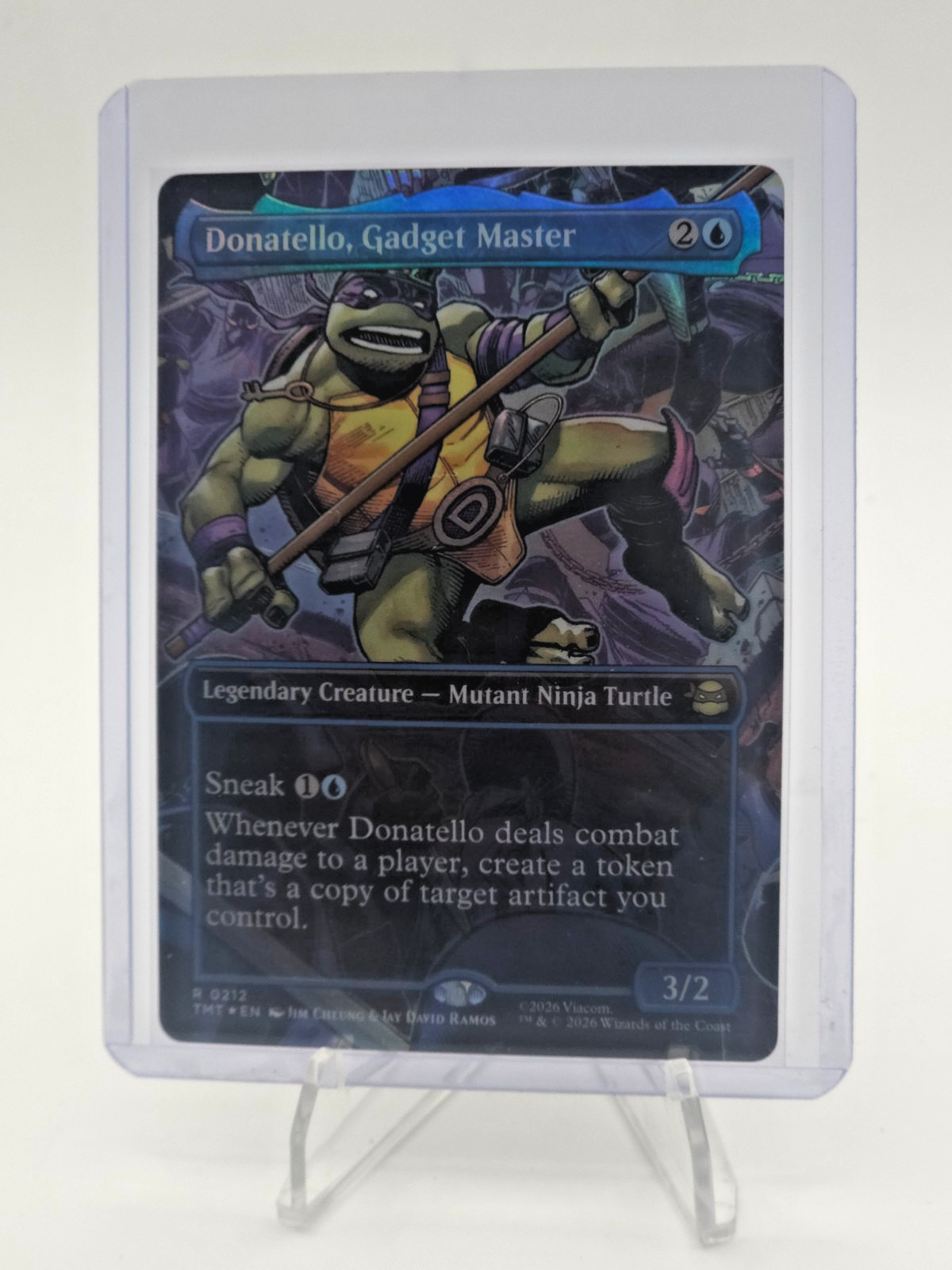 Donatello, Gadget Master (Borderless) Teenage Mutant Ninja Turtles Foil