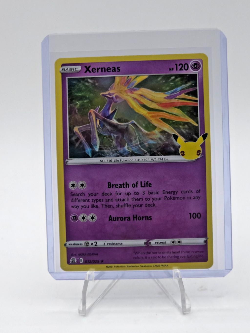 Xerneas 012/025 Celebrations Holo