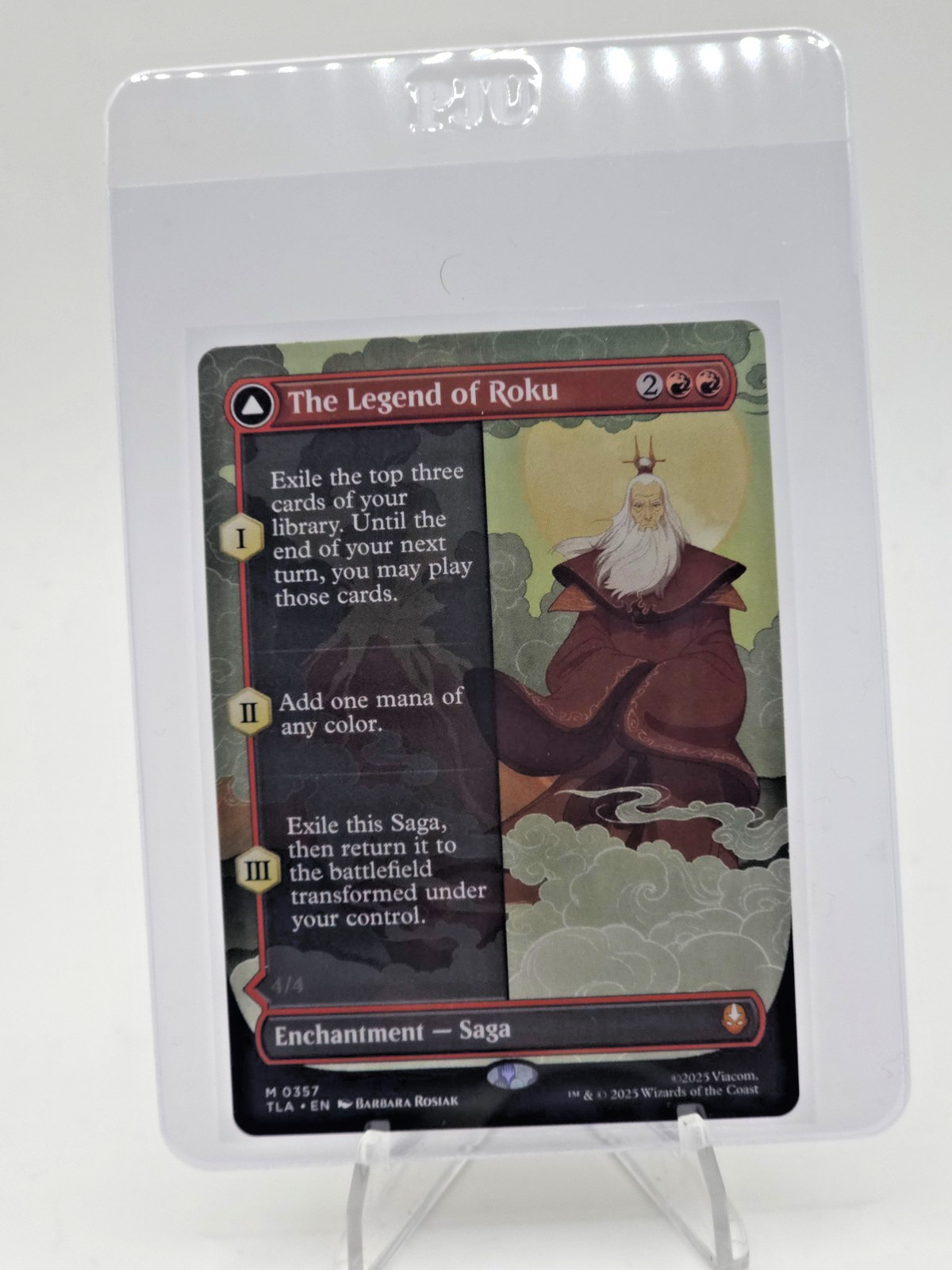 The Legend of Roku (Borderless) Avatar: The Last Airbender Regular