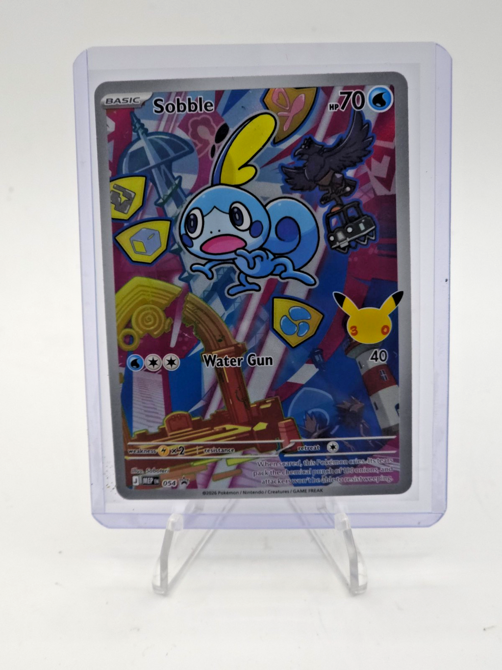 Sobble 054 Me: Mega Evolution Promo Holo