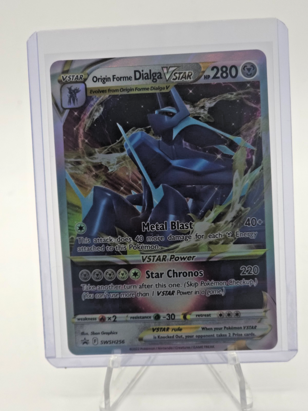 Origin Forme Dialga VSTAR SWSH256 SWSH: Sword & Shield Promo Cards Holo