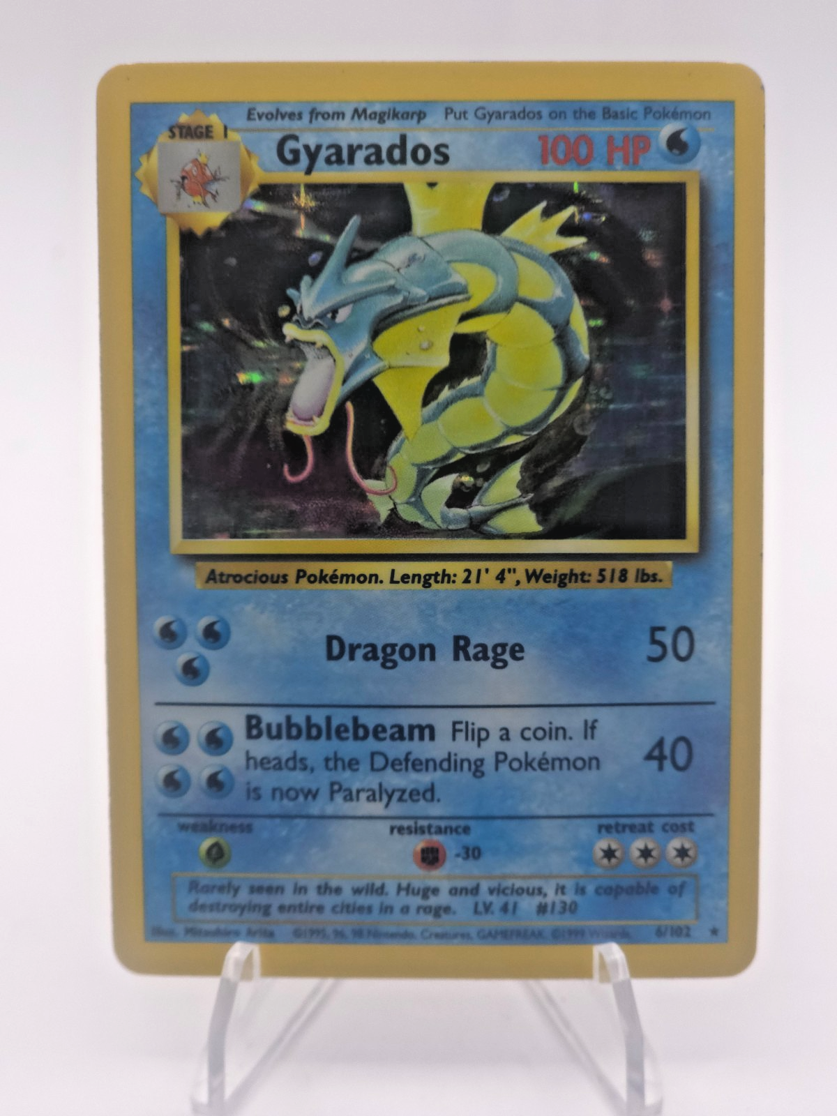 Gyarados 006/102 Base Set Holo