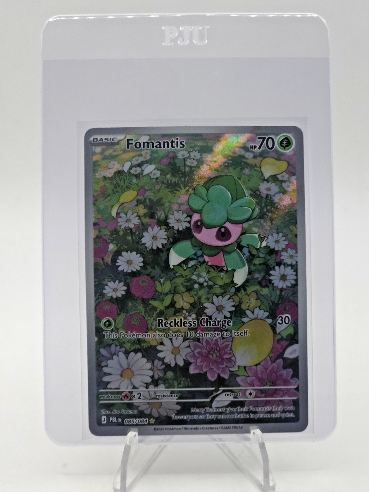 Fomantis 085/084 Me05: Pitch Black Holo