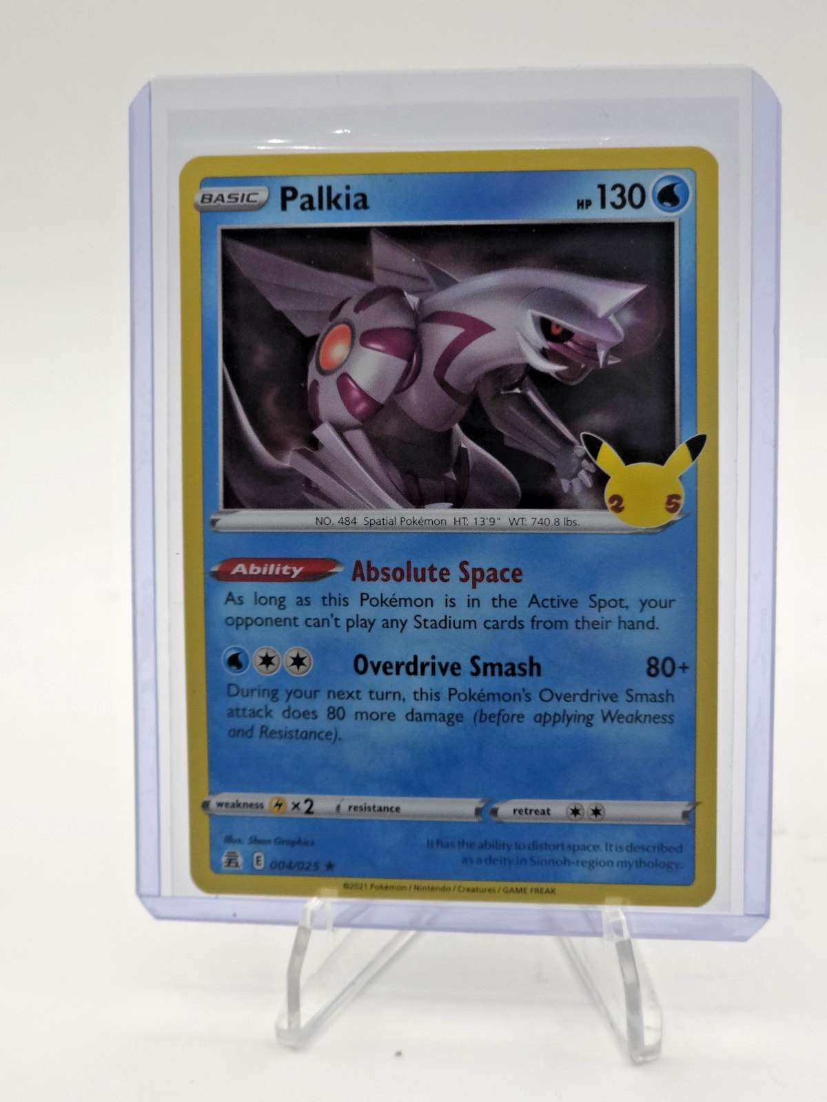 Palkia 004/025 Celebrations Holo