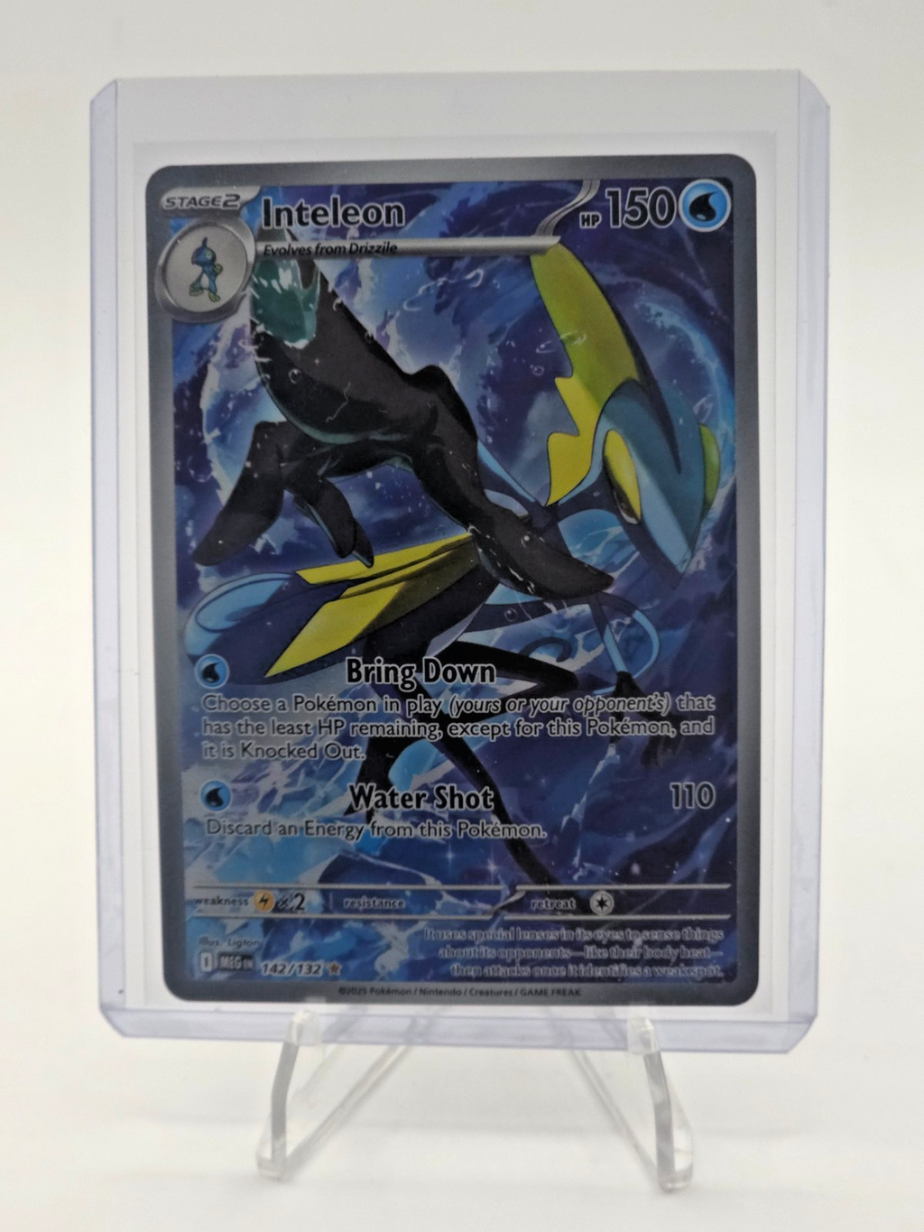 Inteleon 142/132 Me01: Mega Evolution Holo