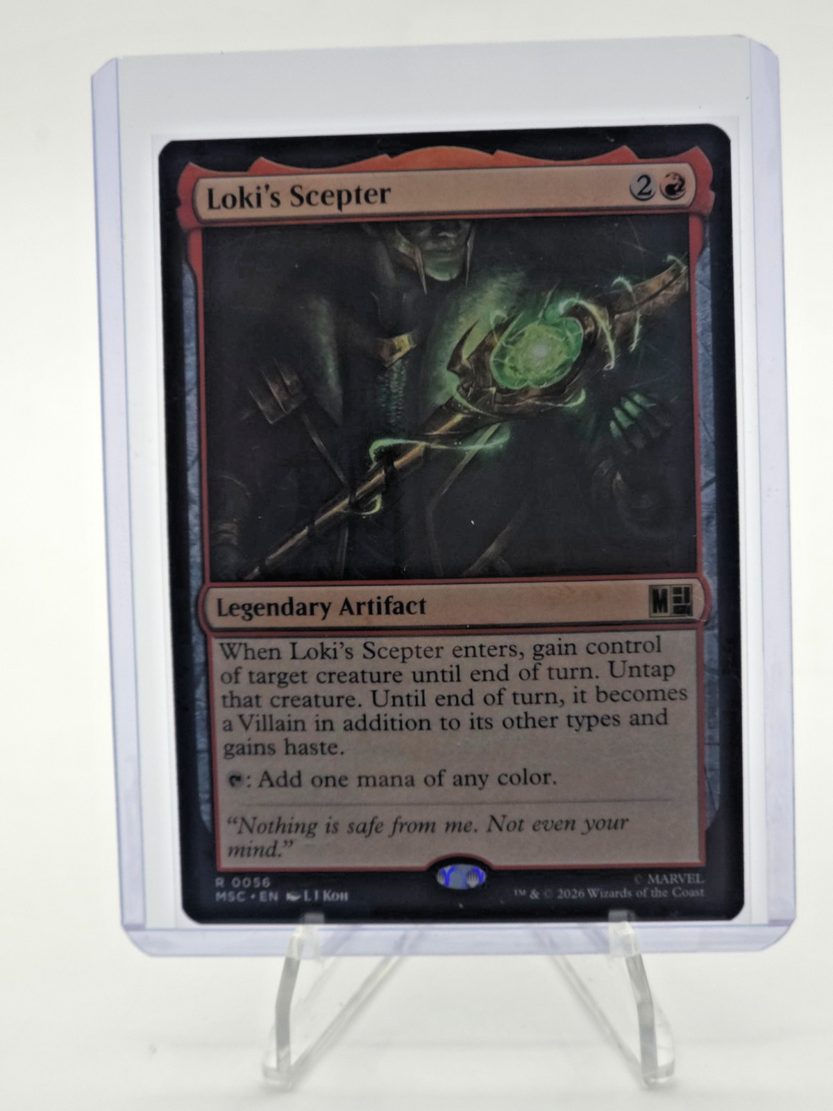 Loki's Scepter Commander: Marvel Super Heroes Regular