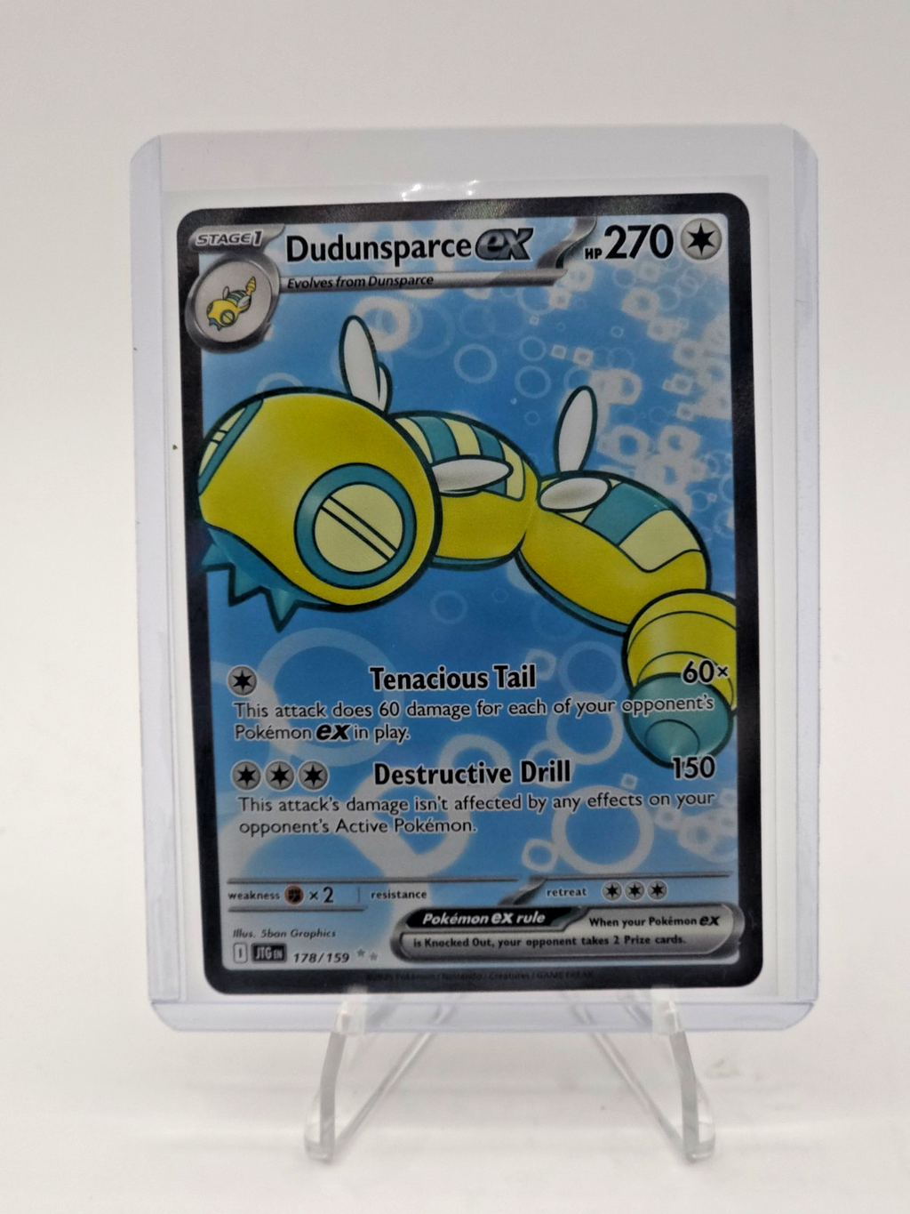 Dudunsparce ex 178/159 Sv09: Journey Together Holo