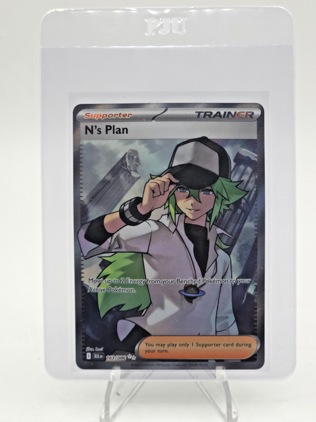N's Plan 163/086 Sv: Black Bolt Holo