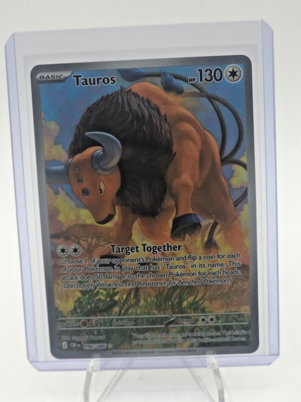 Tauros 096/086 Me04: Chaos Rising Holo