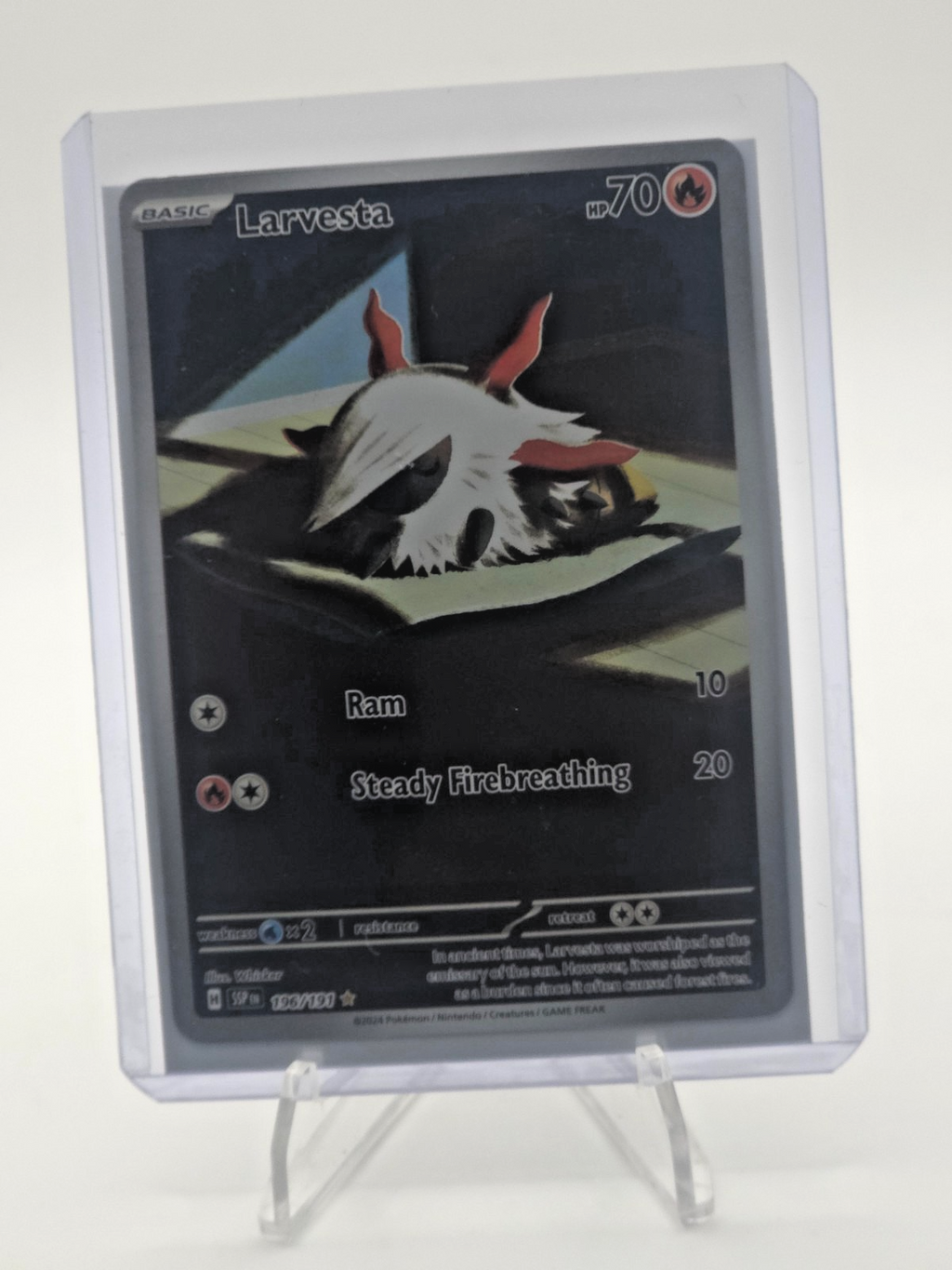 Larvesta 196/191 Sv08: Surging Sparks Holo