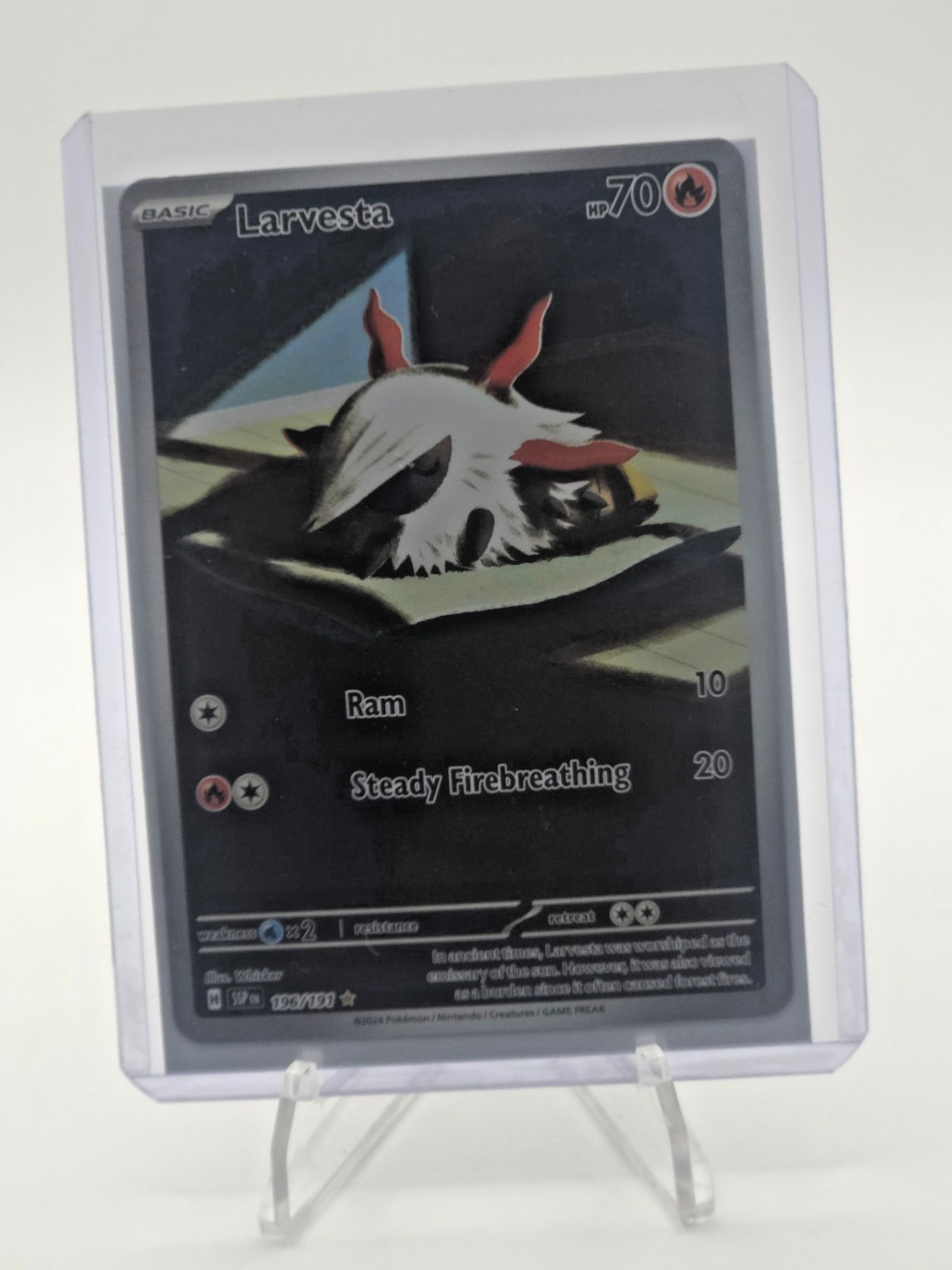 Larvesta 196/191 Sv08: Surging Sparks Holo