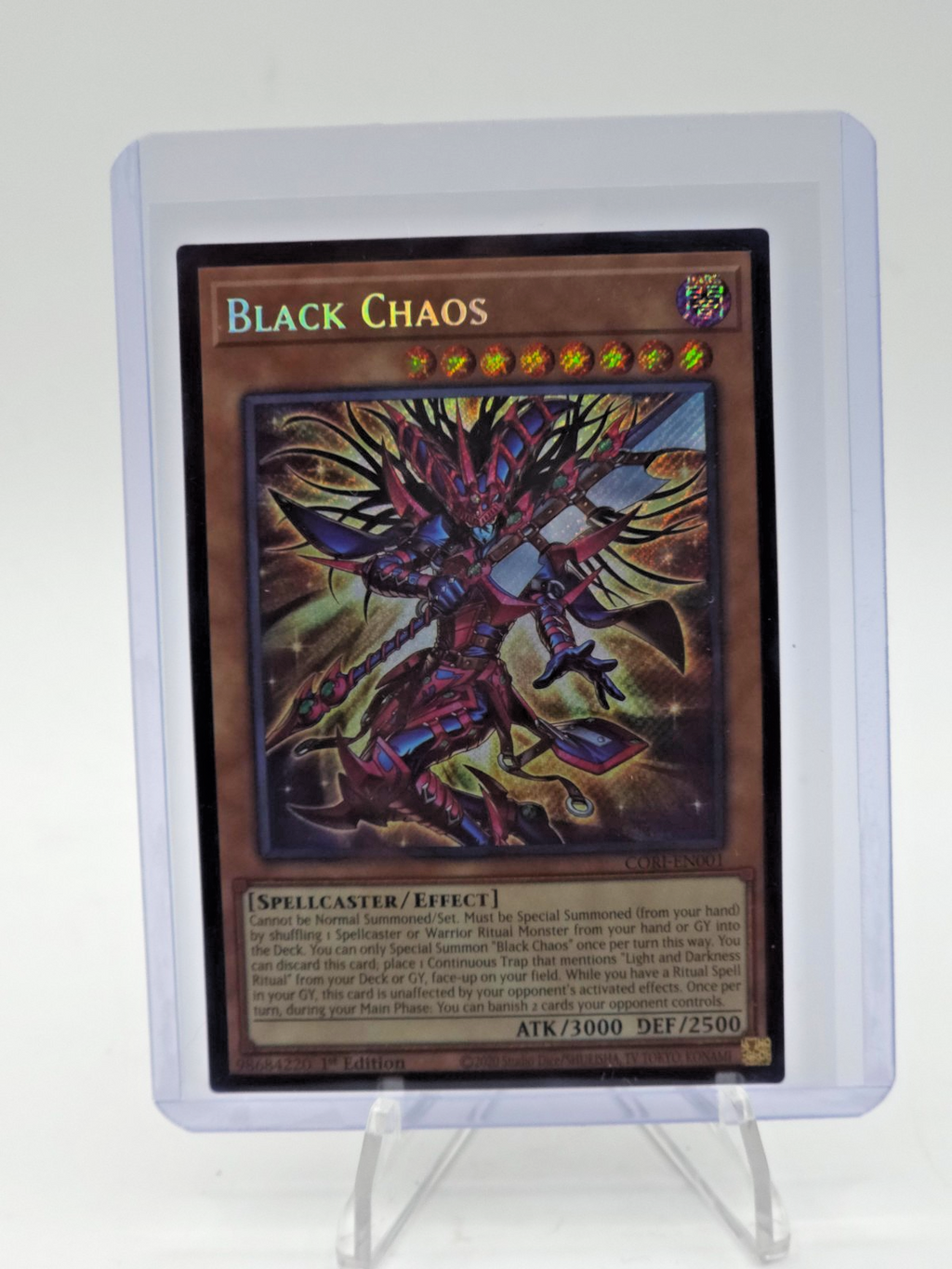 Black Chaos CORI-EN001 Chaos Origins 1st Edition