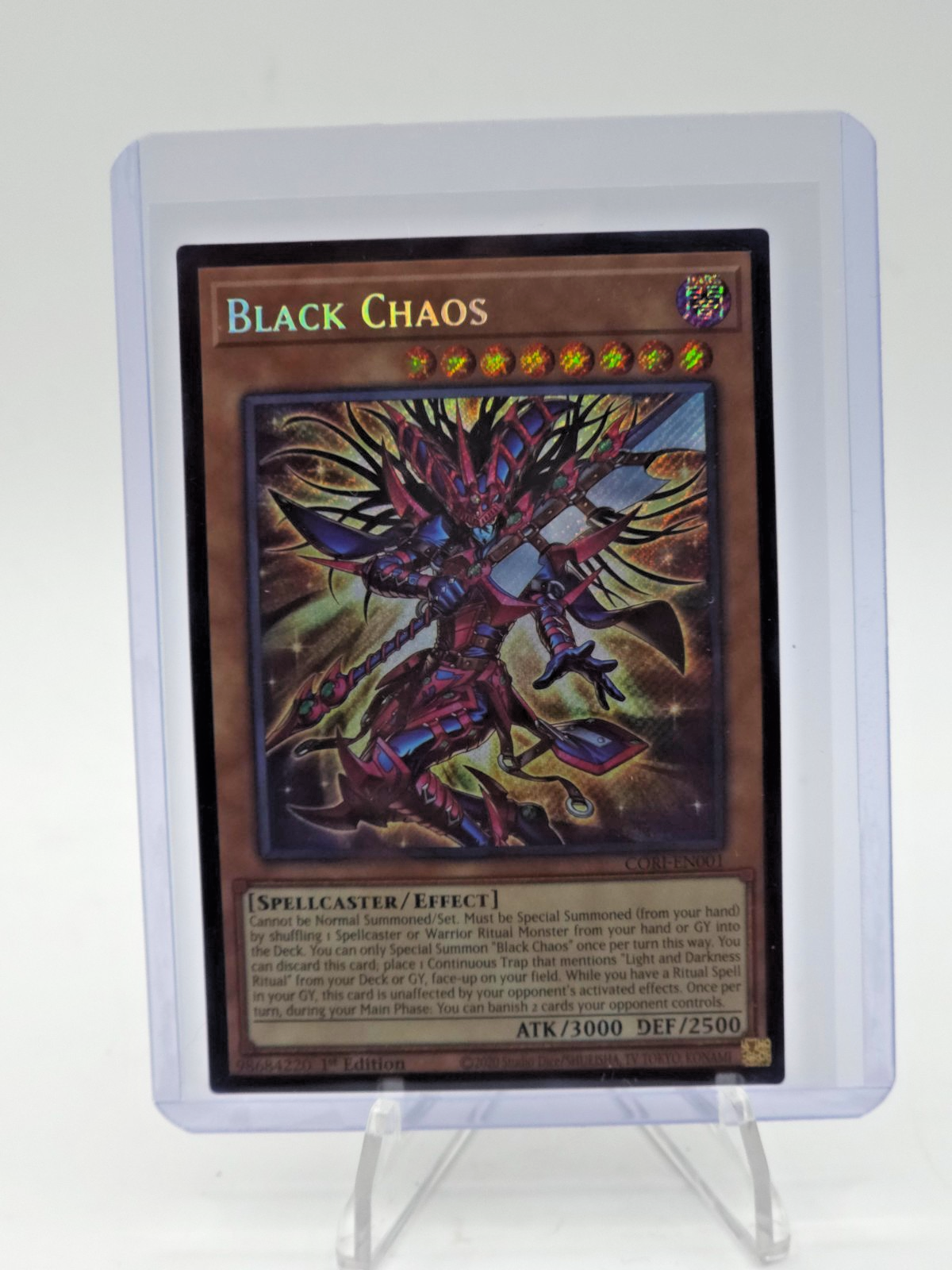 Black Chaos CORI-EN001 Chaos Origins 1st Edition