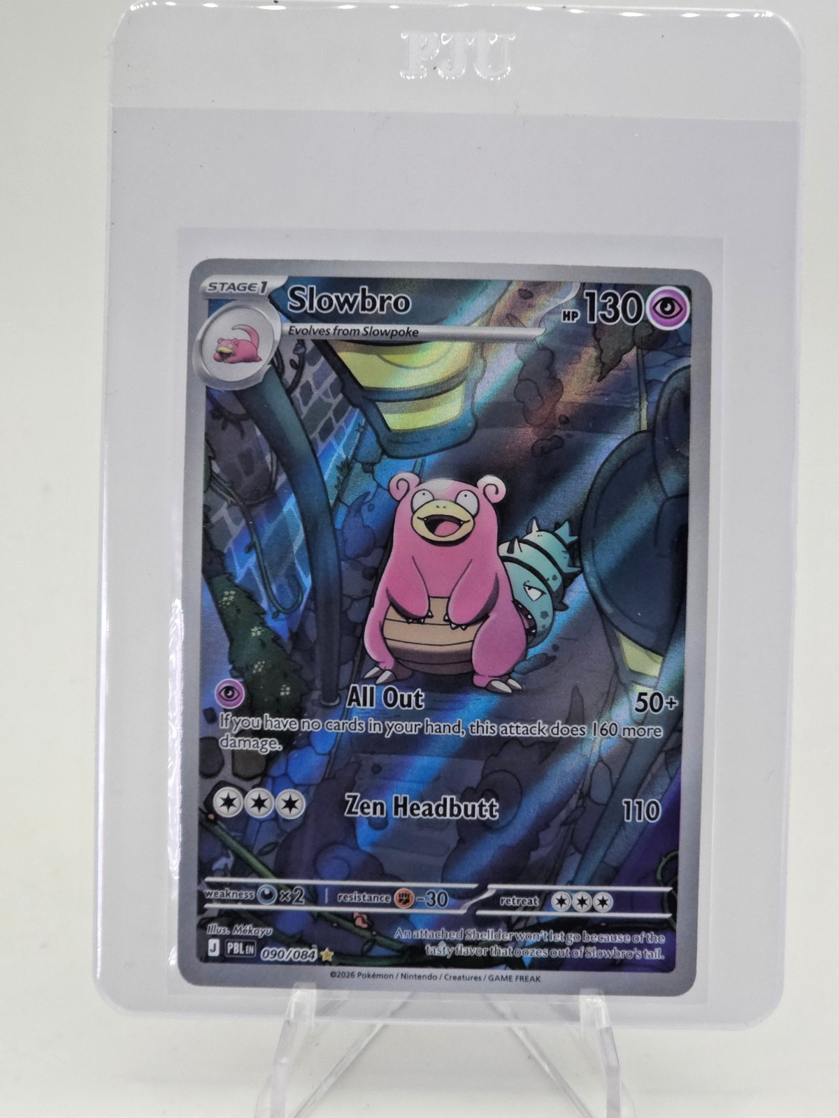 Slowbro 090/084 Me05: Pitch Black Holo