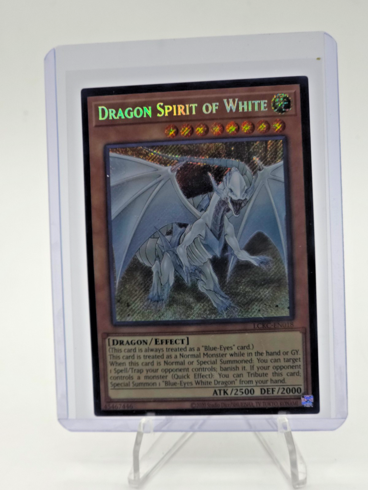 Dragon Spirit of White LCKC-EN018 Legendary Collection Kaiba Unlimited|Unlimited