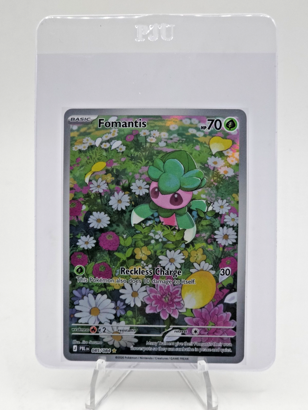 Fomantis 085/084 Me05: Pitch Black Holo