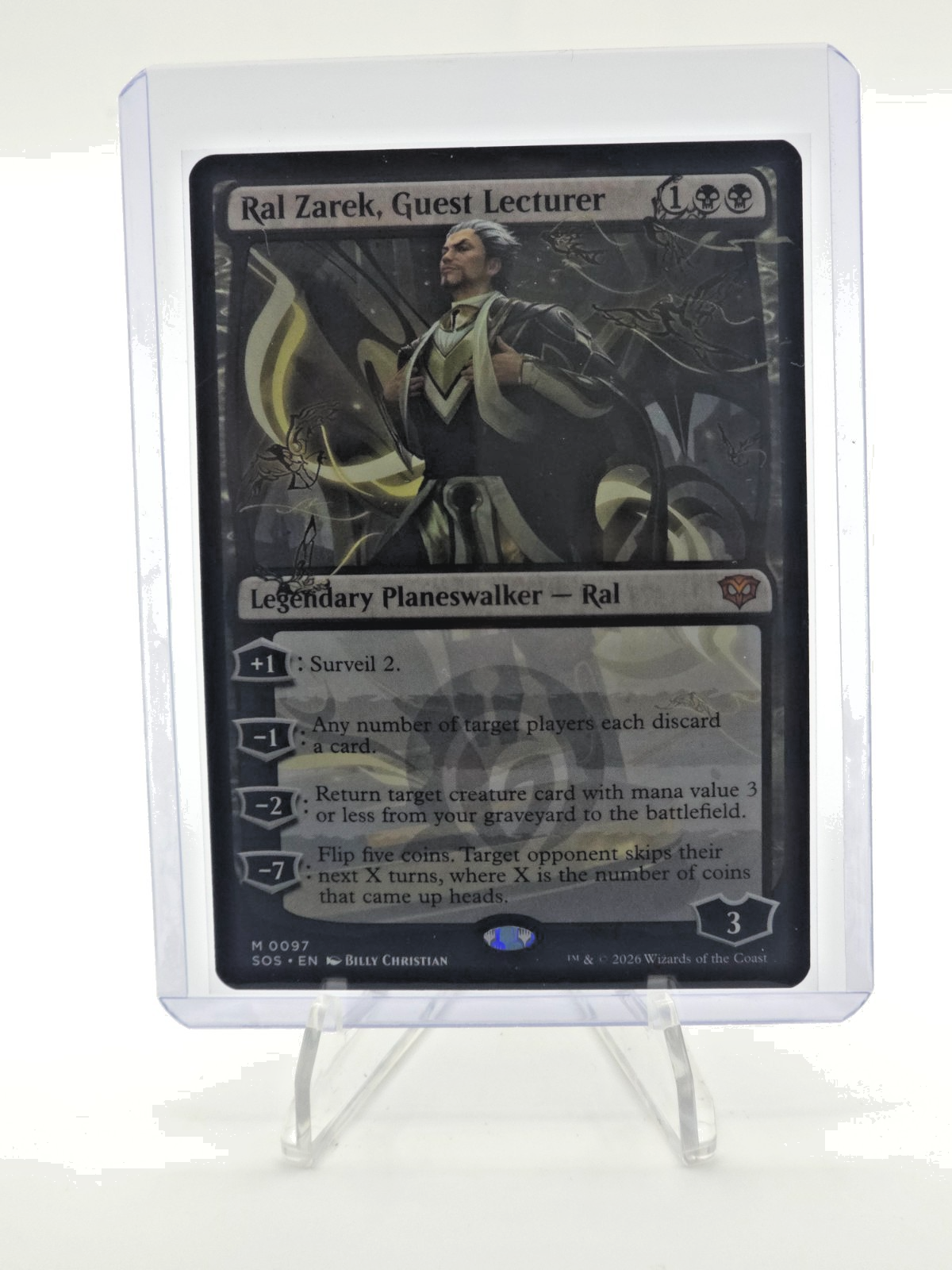 Ral Zarek, Guest Lecturer Secrets of Strixhaven Regular
