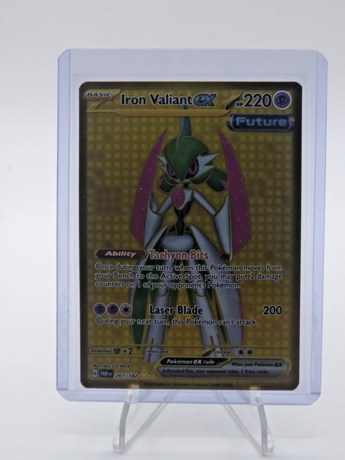 Iron Valiant ex 261/182 SV04: Paradox Rift Holo