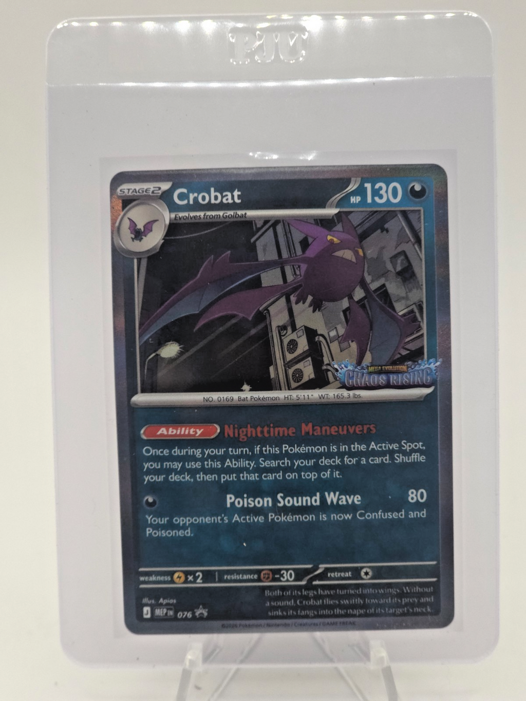Crobat 076 Me: Mega Evolution Promo Holo