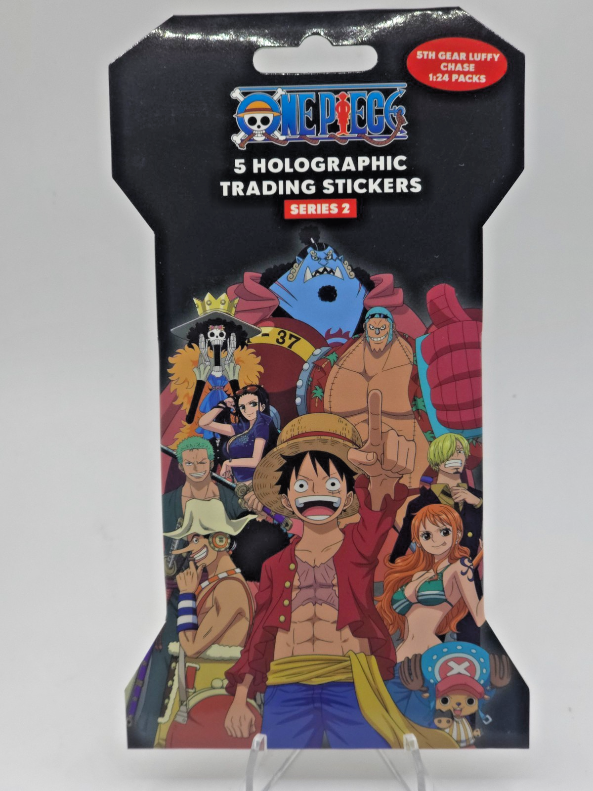 One Piece Series 2 Holographic Sticker Pack 5pc Paper Multicolor Luffy Chopper
