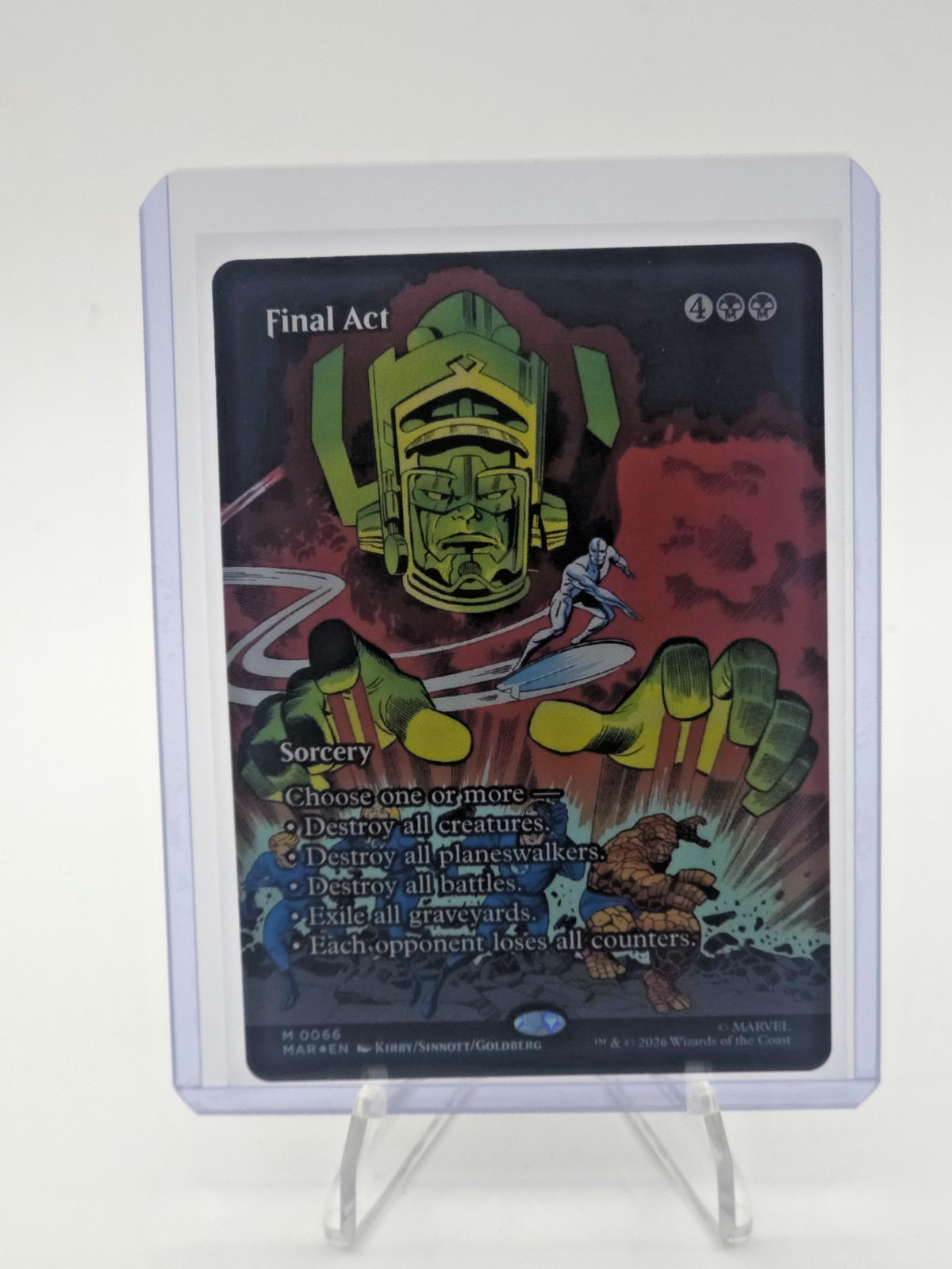 Final Act (Borderless) Marvel Universe Eternal-Legal Regular